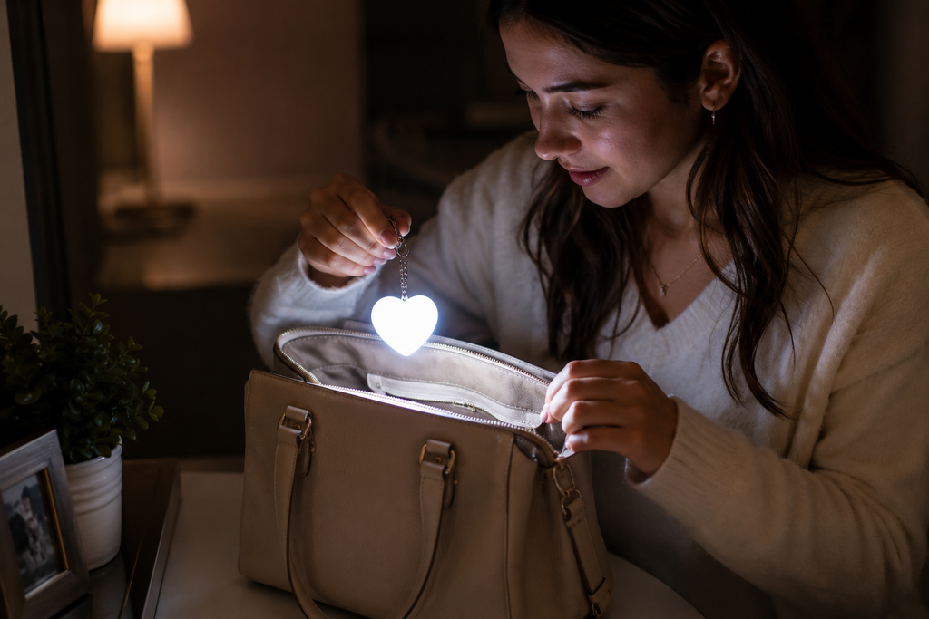 Luminous Heart-shaped Night Light