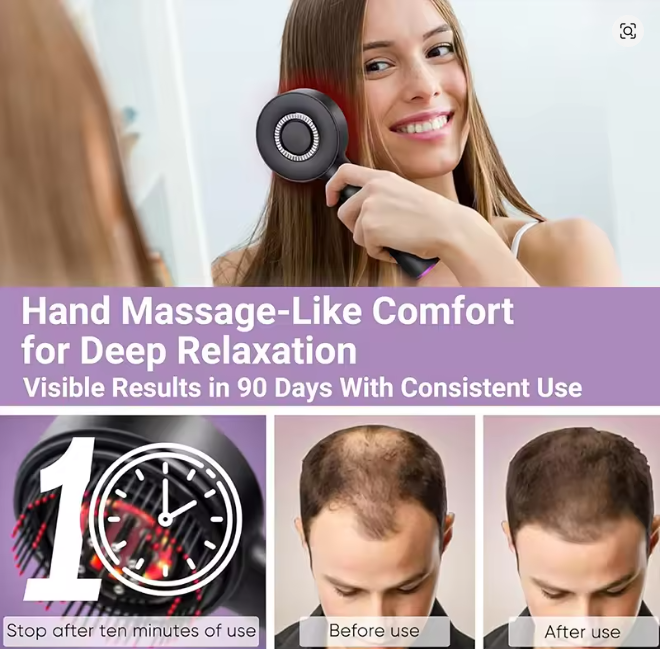 Electric Scalp Massager (Hair Spa Comb)